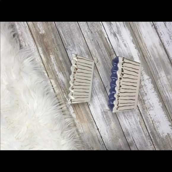 Anthropologie L'Hiver Christmas Bread Loaf Pan Set - Picture 7 of 7